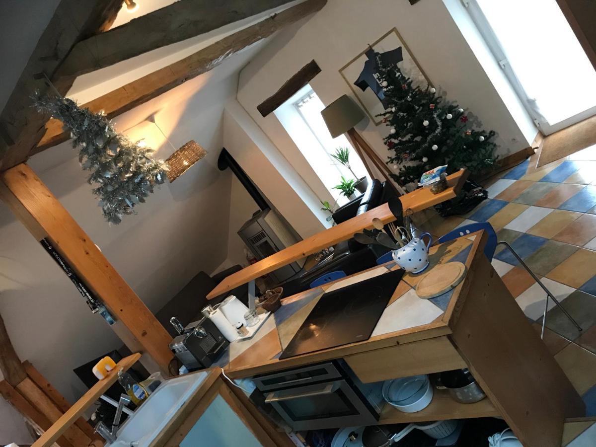 Le Pipapo Appartement Saint-Martin-de-Bavel Buitenkant foto